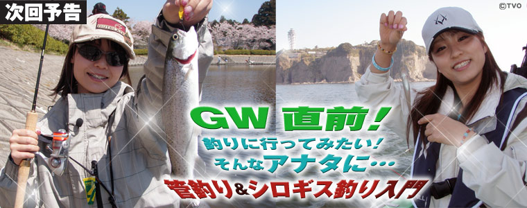 GW直前！釣りに行ってみたい！そんなアナタに…管釣り＆シロギス釣り入門?