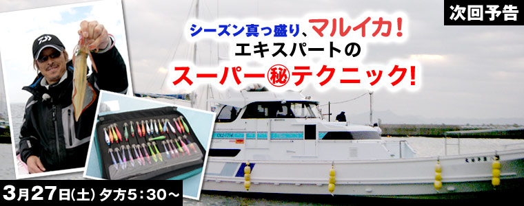 シーズン真っ盛り、マルイカ！エキスパートのスーパー(秘)テクニック！