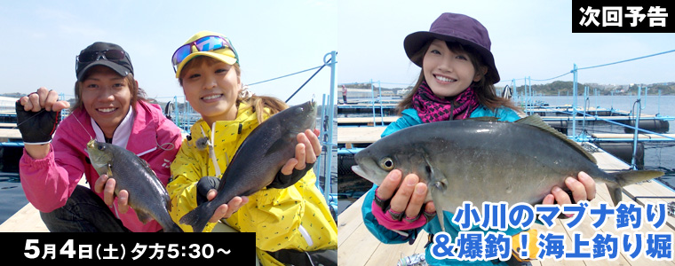 小川のマブナ釣り＆爆釣！海上釣り堀