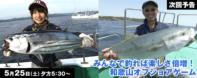 みんなで釣れば楽しさ倍増！和歌山オフショアゲーム