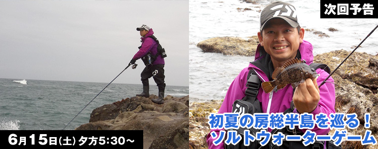初夏の房総半島を巡る！ソルトウォーターゲーム