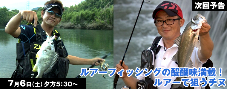 ルアーフィッシングの醍醐味満載！ルアーで狙うチヌ