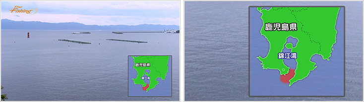 釣り場所の地図