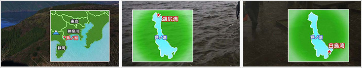 釣り場所の地図