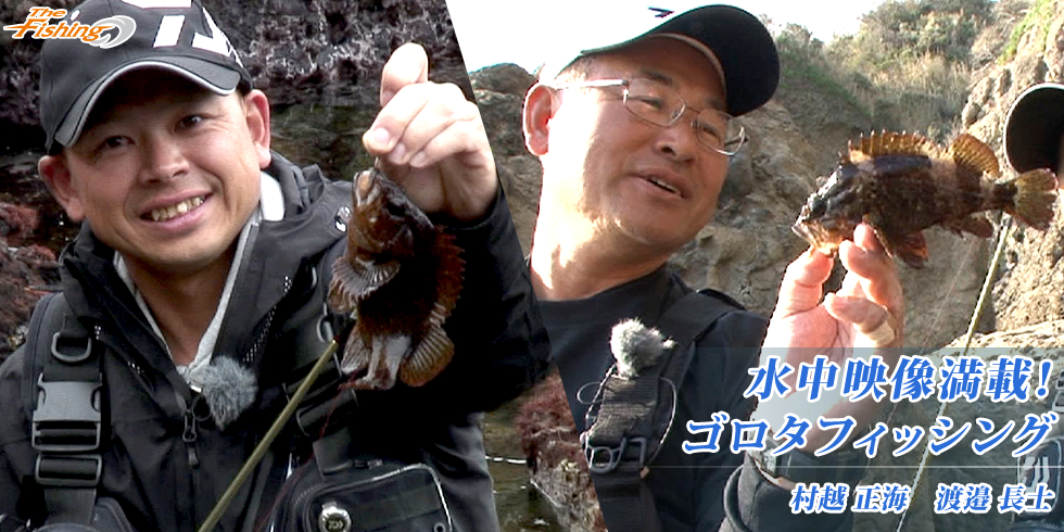 水中映像満載！ゴロタフィッシング