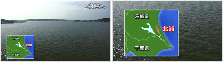 釣り場所の地図