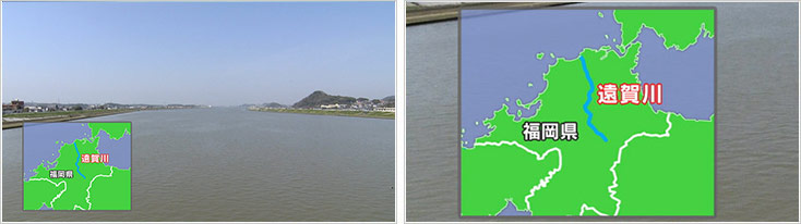 釣り場所の地図