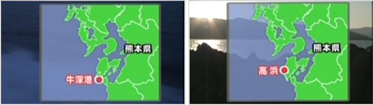 釣り場所の地図