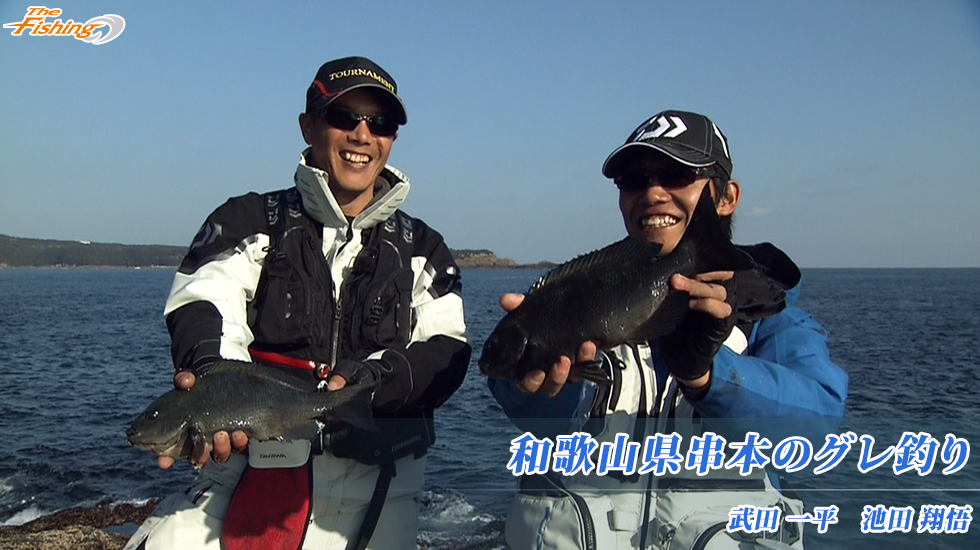 和歌山県串本のグレ釣り