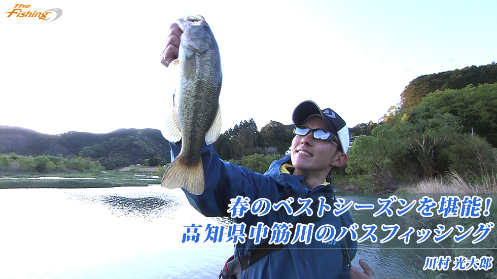 春のベストシーズンを堪能！高知県中筋川のバスフィッシング
