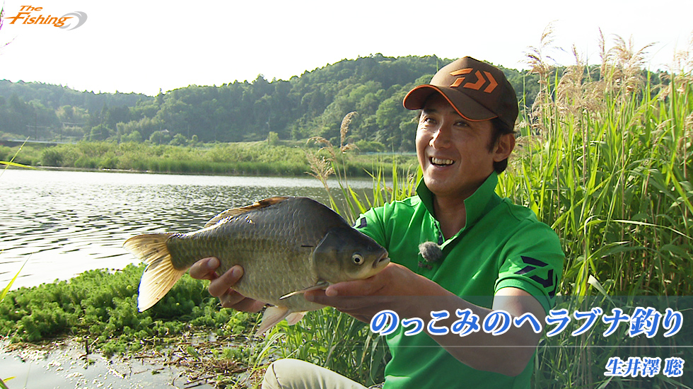 のっこみのヘラブナ釣り