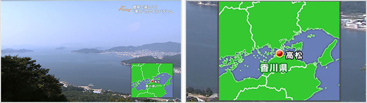 釣り場所の地図