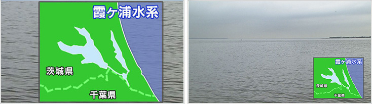 釣り場所の地図