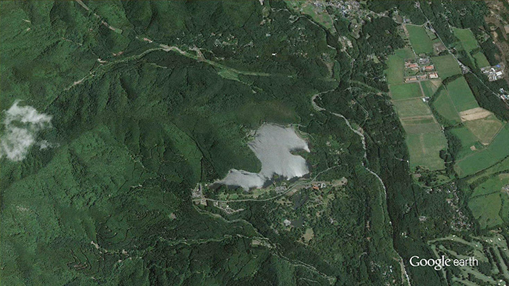釣り場所の地図