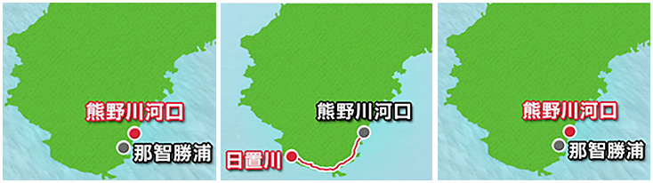 釣り場所の地図