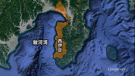 釣り場所の地図