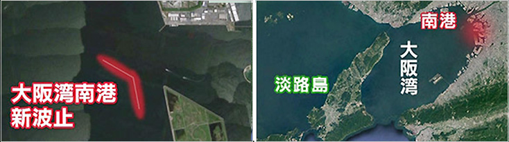 釣り場所の地図