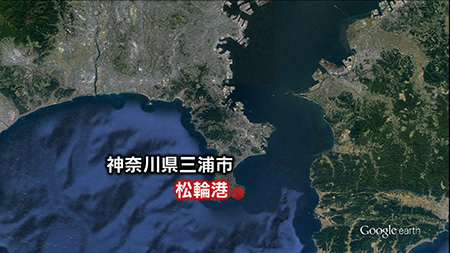 釣り場所の地図