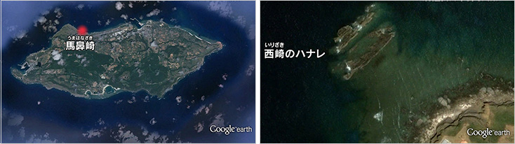 釣り場所の地図