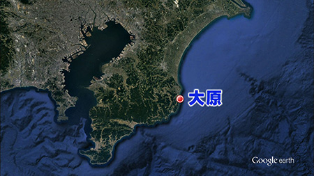 釣り場所の地図