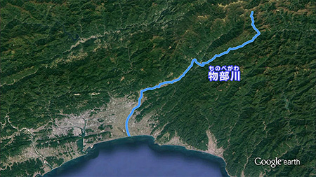 釣り場所の地図