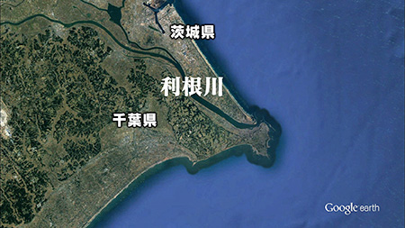 釣り場所の地図