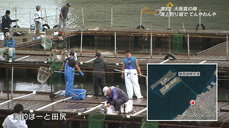 釣り場所の地図