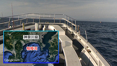 釣り場所の地図