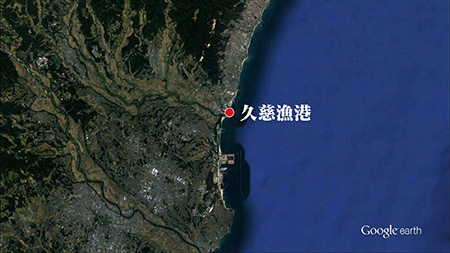 釣り場所の地図