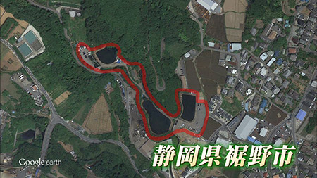 釣り場所の地図