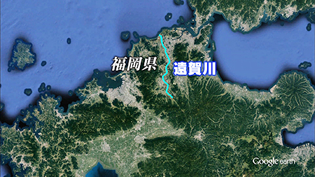 釣り場所の地図