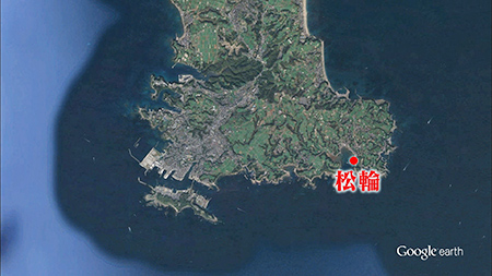 釣り場所の地図