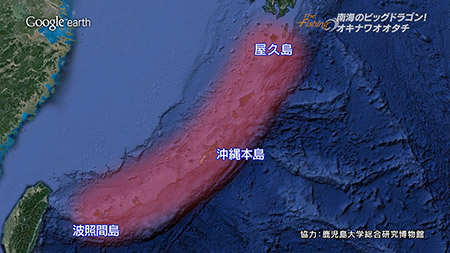 釣り場所の地図