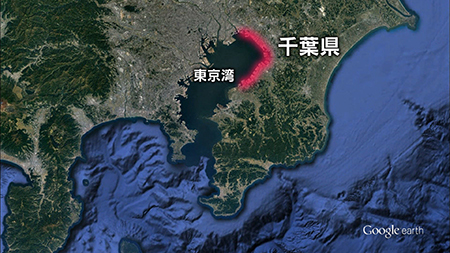 釣り場所の地図