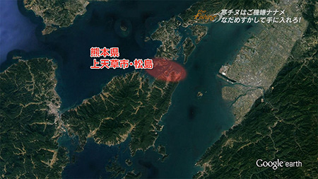 釣り場所の地図
