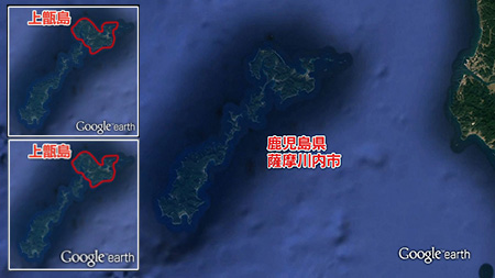釣り場所の地図