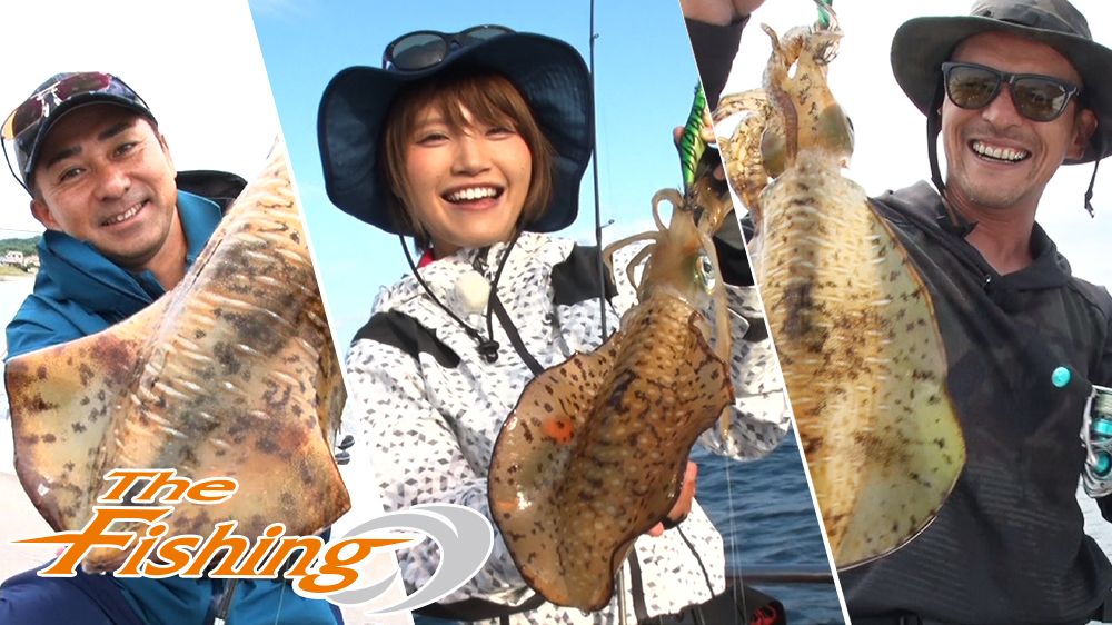 ボートで狙う！ 大型アオリイカin福岡