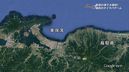 釣り場所の地図