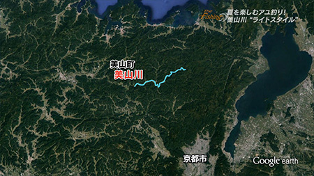 釣り場所の地図
