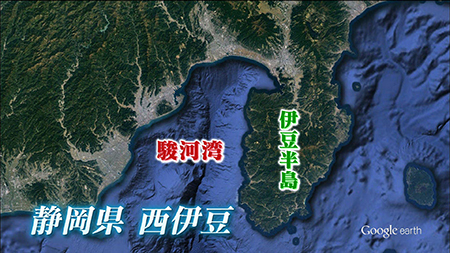 釣り場所の地図