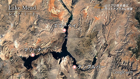 釣り場所の地図