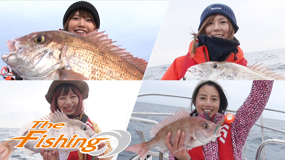 女子だけのタイラバ in玄界灘