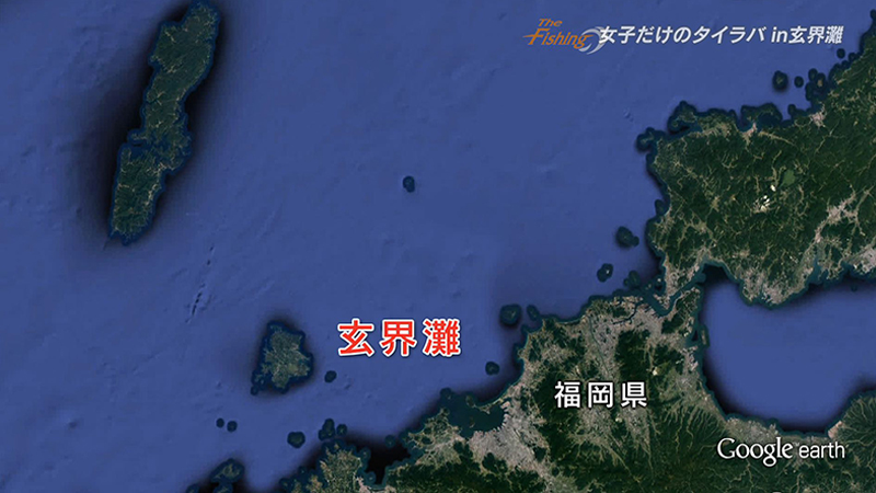 釣り場所の地図