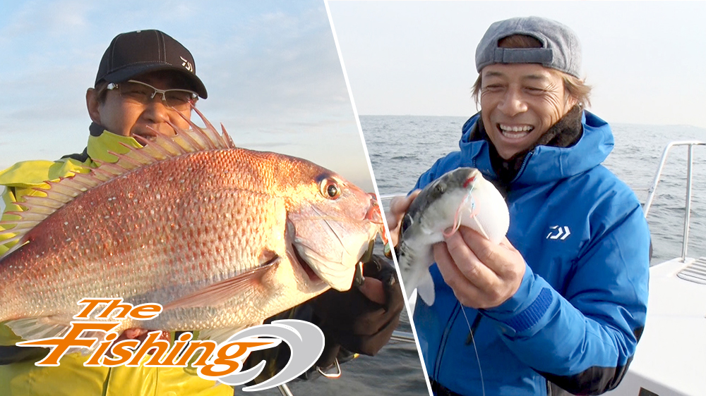 真冬でも釣れる!!東京湾タイラバゲーム