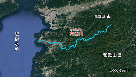 釣り場所の地図