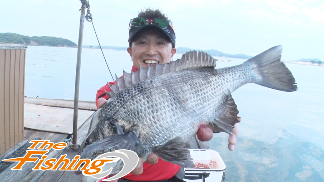 名手の技が冴えまくる！海上の楽園イカダから狙うクロダイ
