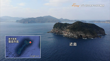 釣り場所の地図