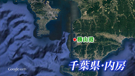 釣り場所の地図