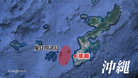 釣り場所の地図