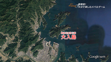 釣り場所の地図